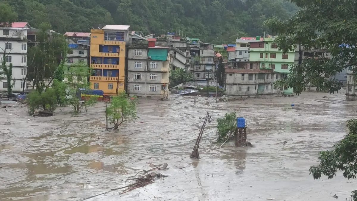 Sikkim Faces Flash Floods