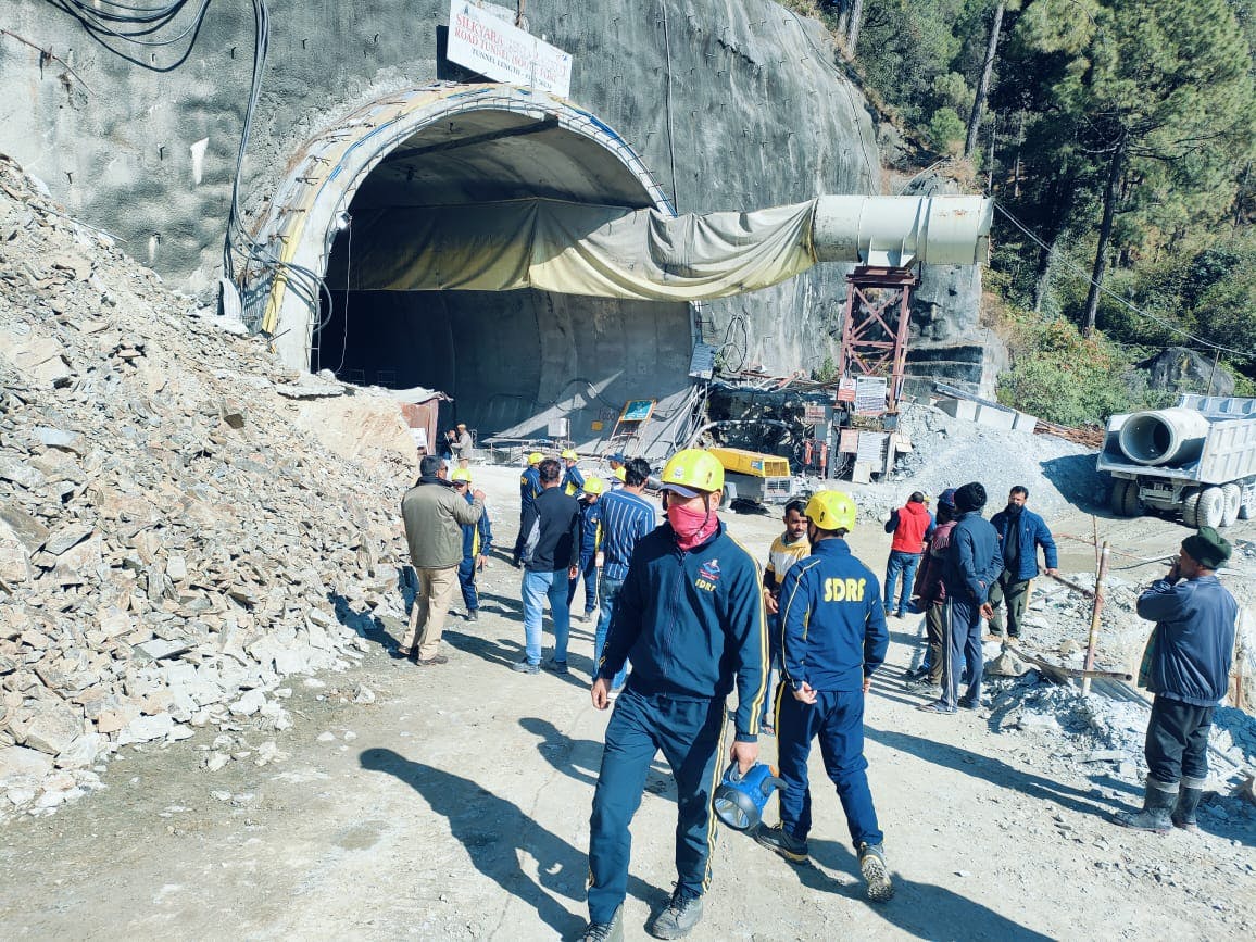 Uttarakhand Tunnel Collapse: Rescue Operations Ongoing