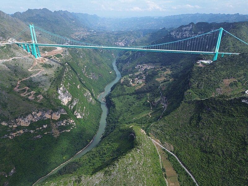 China Opens The World's Highest Bridge