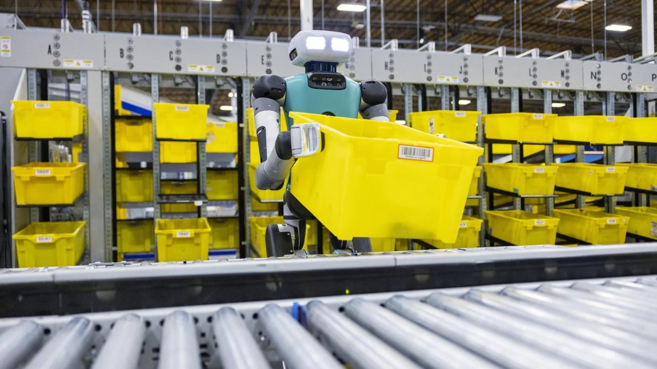 Amazon is Testing Humanoid Robots