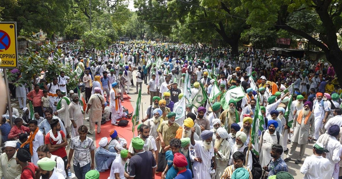 Farmers Protest in Delhi Again 