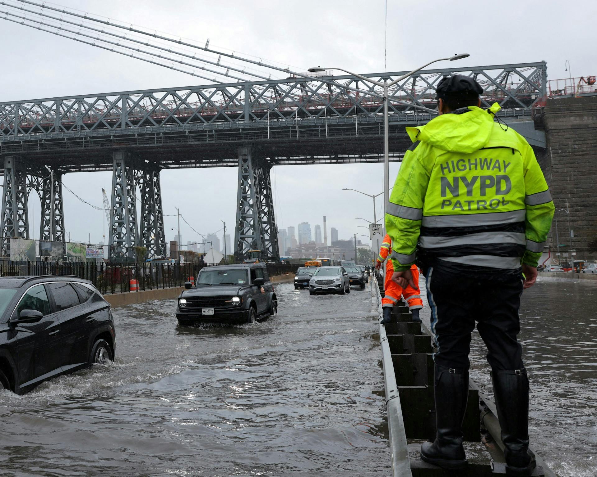 Flash Floods Drown New York City
