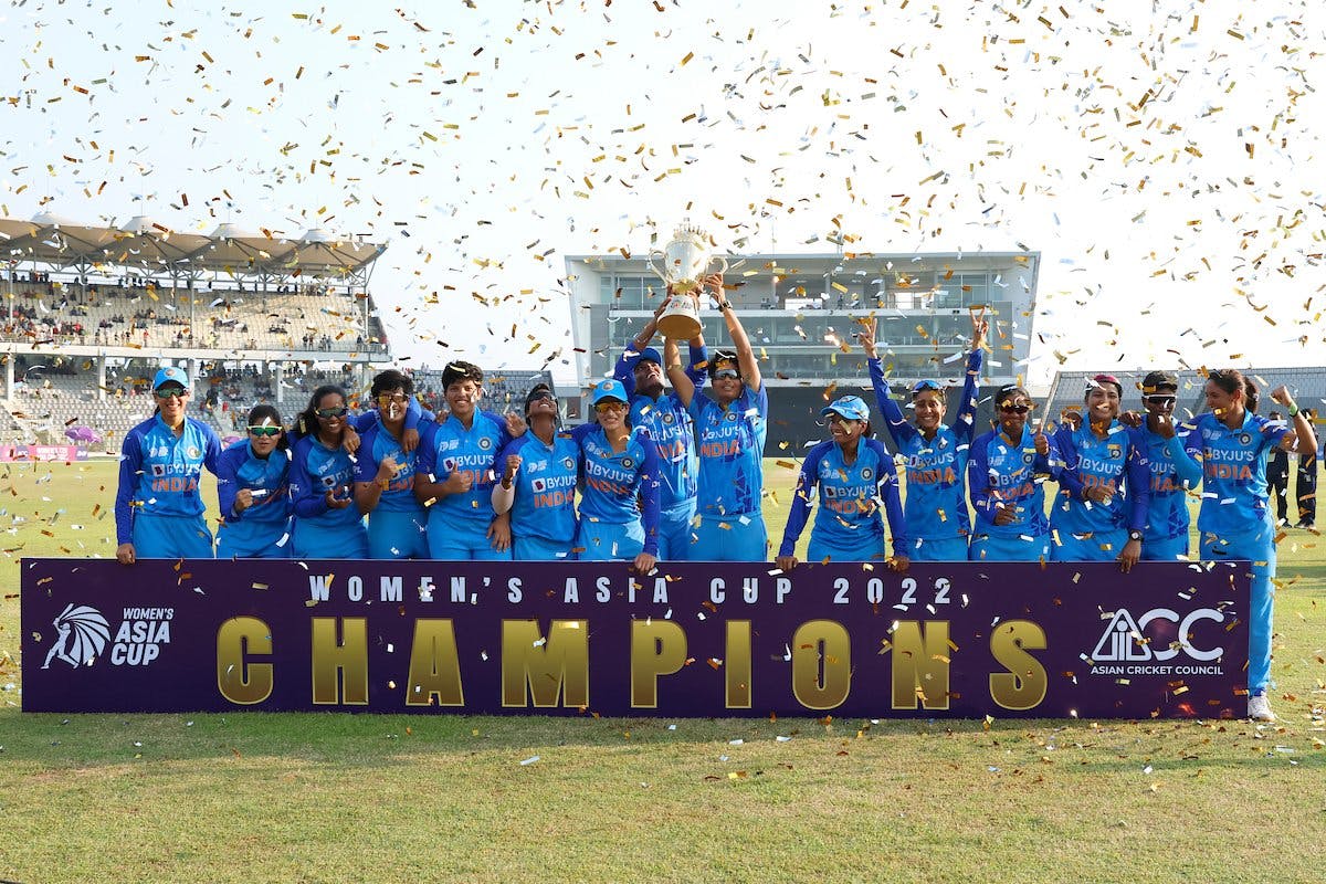 India Bags Women's Asia Cup Title for the Seventh Time