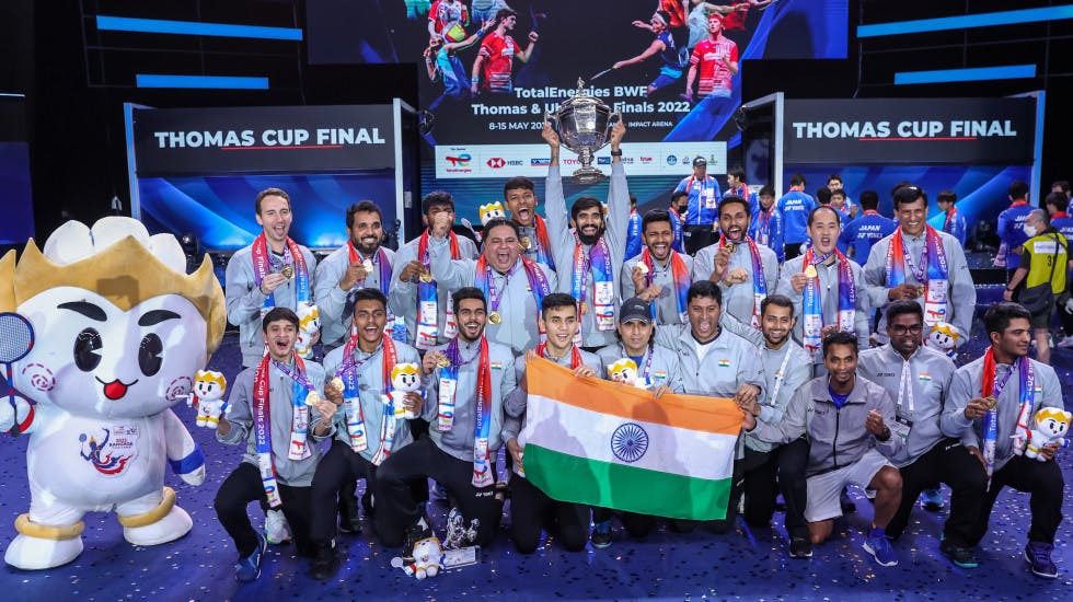 India Brings Home Its Maiden Thomas Cup