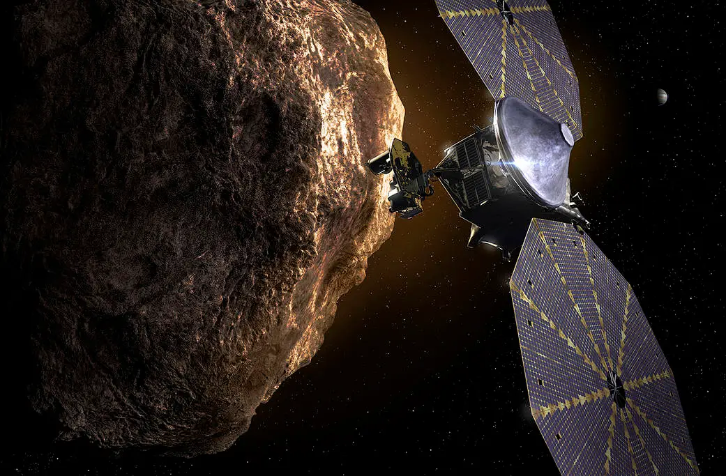 NASA’s Lucy Spacecraft Flies By Asteroid Dinkinesh