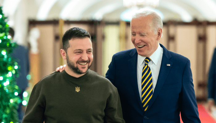 President Zelenskyy Meets Joe Biden