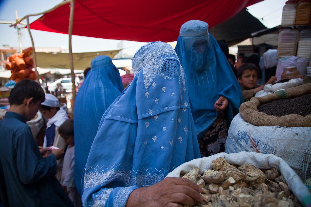 Taliban's Burqa Mandate And Driving Ban