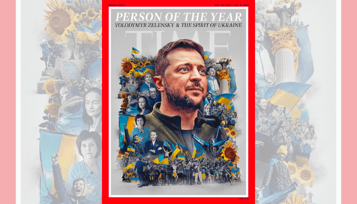Time’s ‘Person of the Year’ Is Volodymyr Zelenskyy