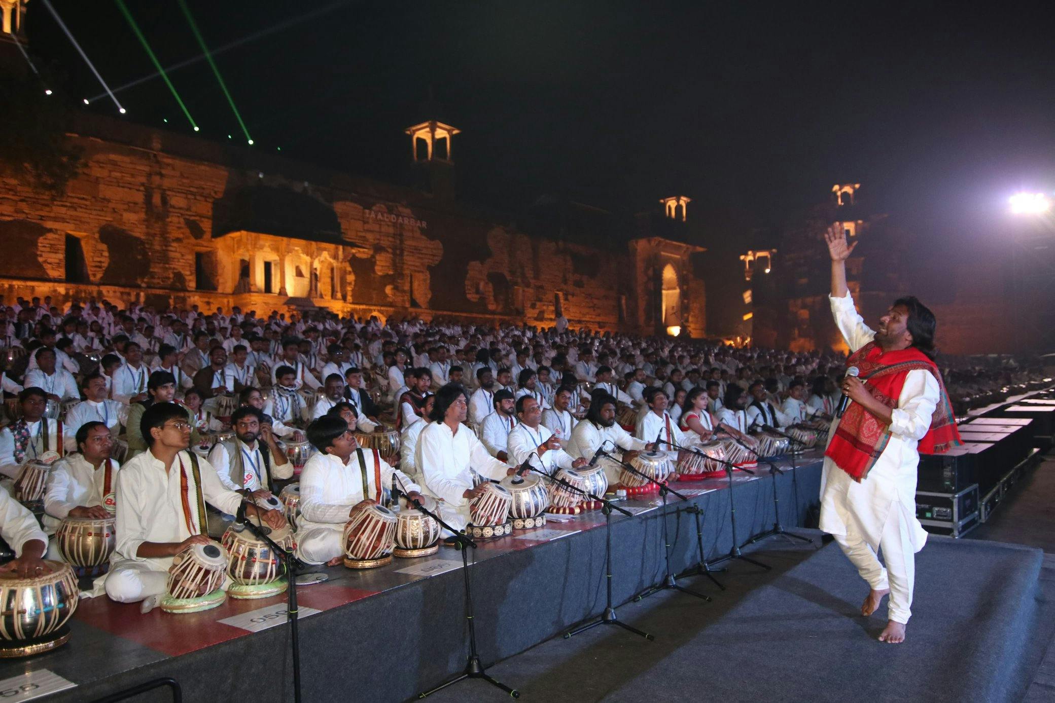 World Record for the Largest Tabla Ensemble